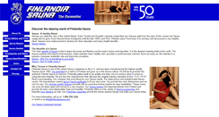 Desktop Screenshot of finlandiasauna.com